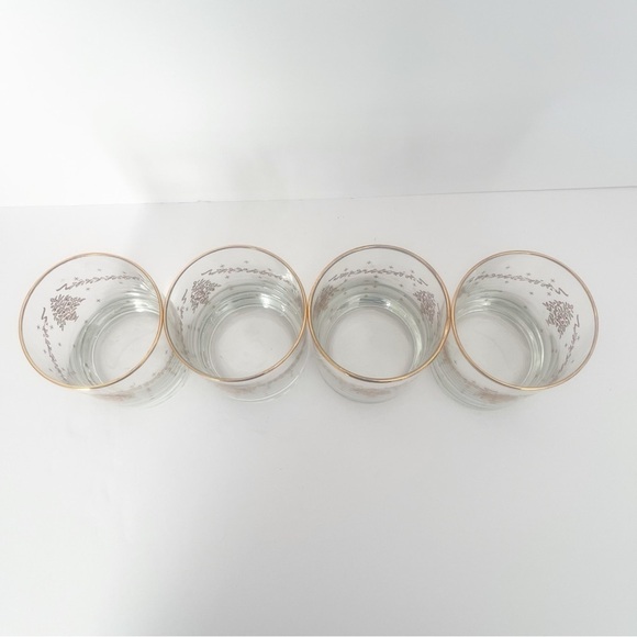 Four double Old Fashioned Cocktail glasses Lenox Eternal Christmas - Picture 2 of 7